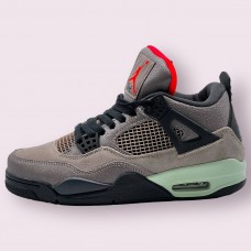 NIKE Air Jordan 4 Retro (brown/light green)
