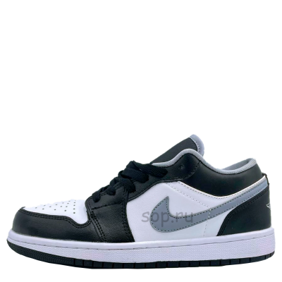 NIKE Air Jordan 1 Low 'Black White Grey'