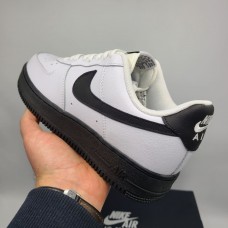 NIKE Air Force 1 Low White Black Midsole
