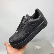 NIKE Air Force 1 '07 'All Black Leather'
