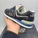 New Balance 574 Leather (Blue)