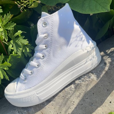 Converse Chuck Taylor All Star High 'All White'