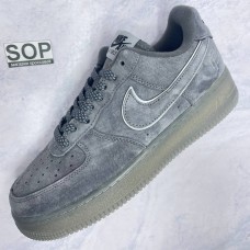 NIKE Air Force 1 Low 'Grey Suede'