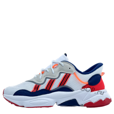 Adidas Ozweego 'White Collegiate Navy Scarlet'
