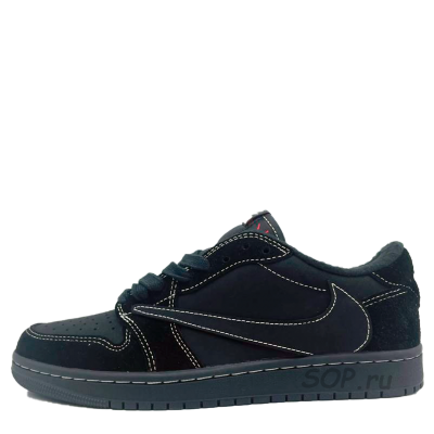 Travis Scott x NIKE Air Jordan 1 Low 'Black Phantom'