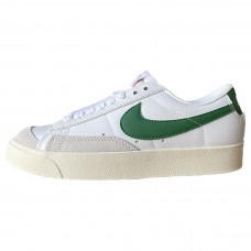 Nike Blazer Low '77 Vintage 'All White & Green Swoosh'
