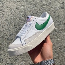 Nike Blazer Low '77 Vintage 'All White & Green Swoosh'