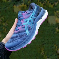 Asics Gel-Nimbus 23 Platinum 'Blue/Purple'