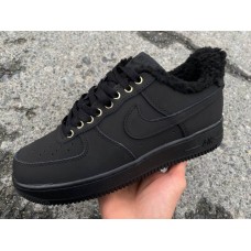 NIKE x Reigning Champ Air Force Low Fur 'Black'