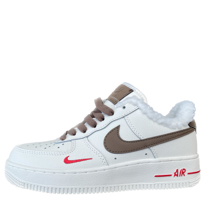 NIKE Air Force 1 Low Premium White Brown Winter