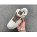 NIKE Air Force 1 Low Premium White Brown Winter