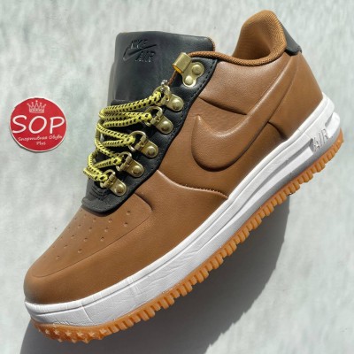 NIKE Lunar Force 1 Low 'Duckboot - Ale Brown'